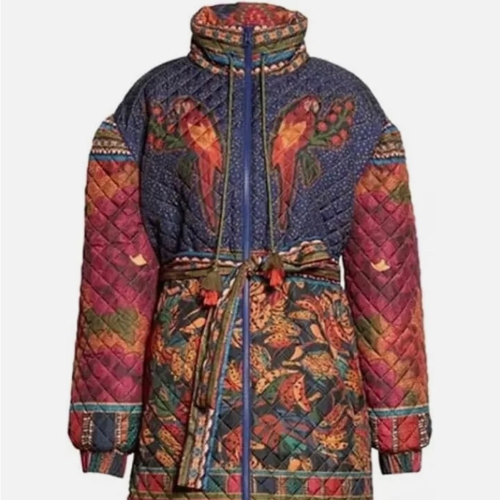 Multicolor Quilted Women's Jacket
